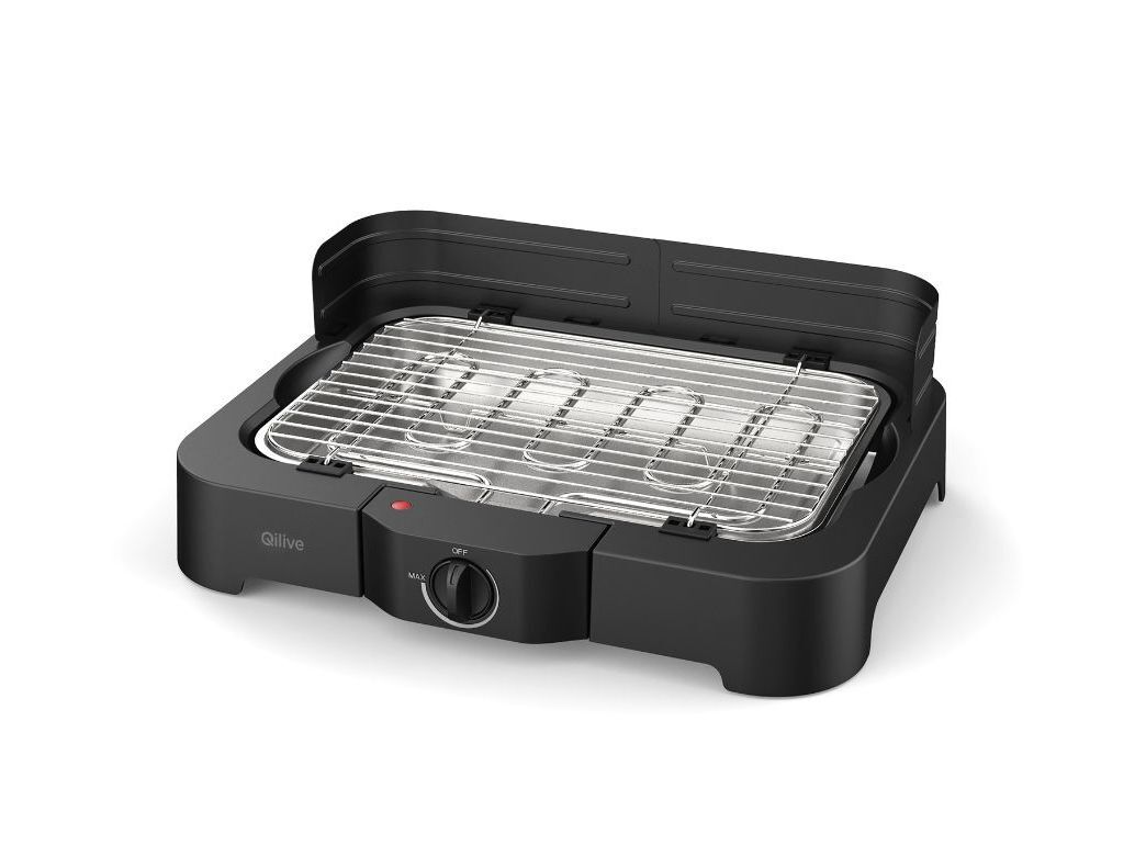 GRELHADOR DE MESA QILIVE Q.5806 PRETO image number 0