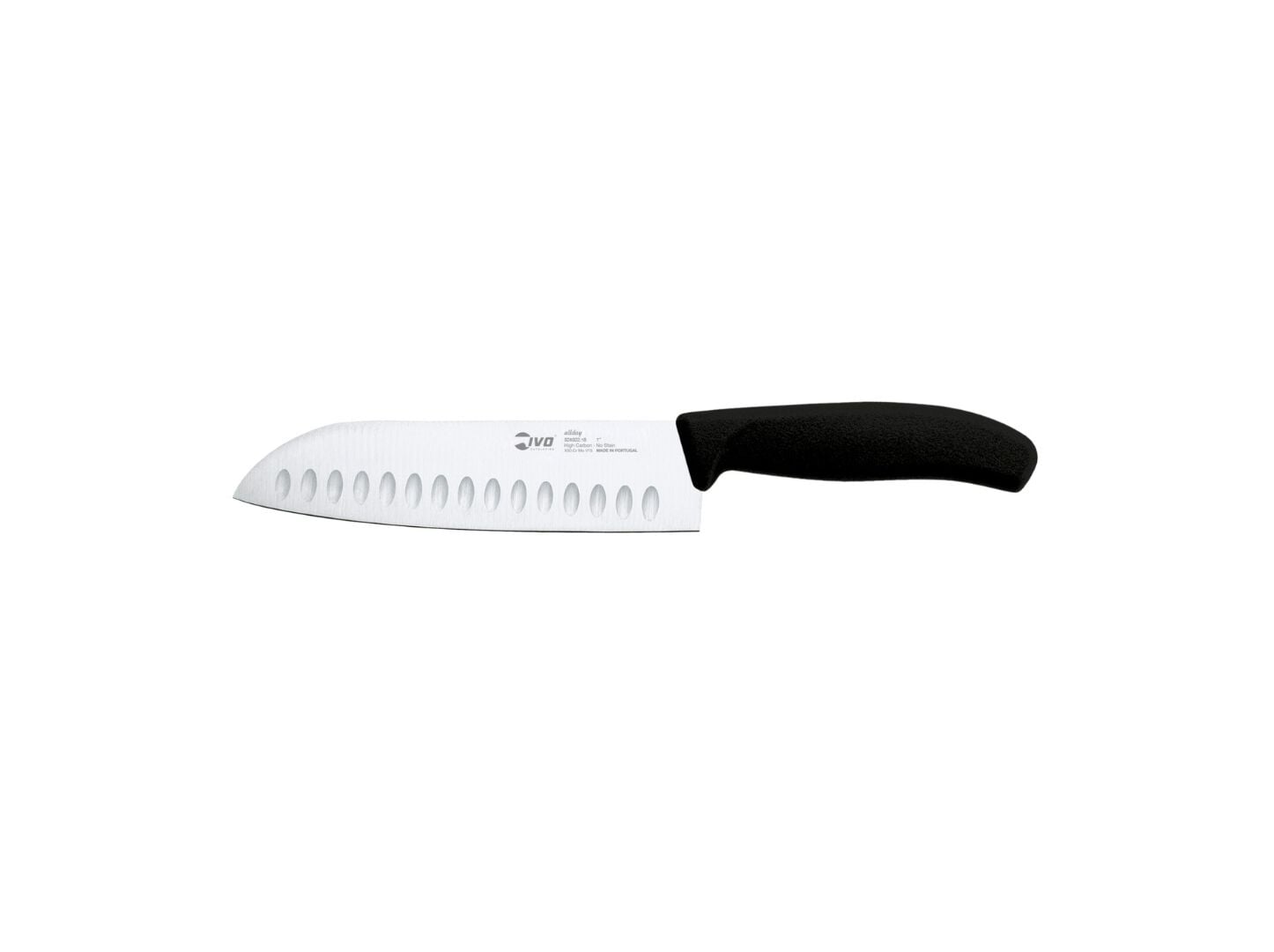 FACA SANTOKU IVO PRETA 18 CM