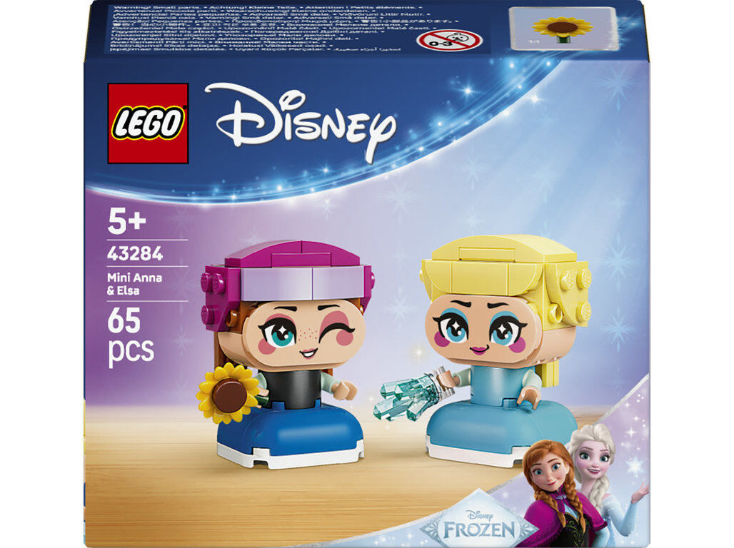 MINI ANNA E ELSA LEGO DISNEY PRINCESS 43284