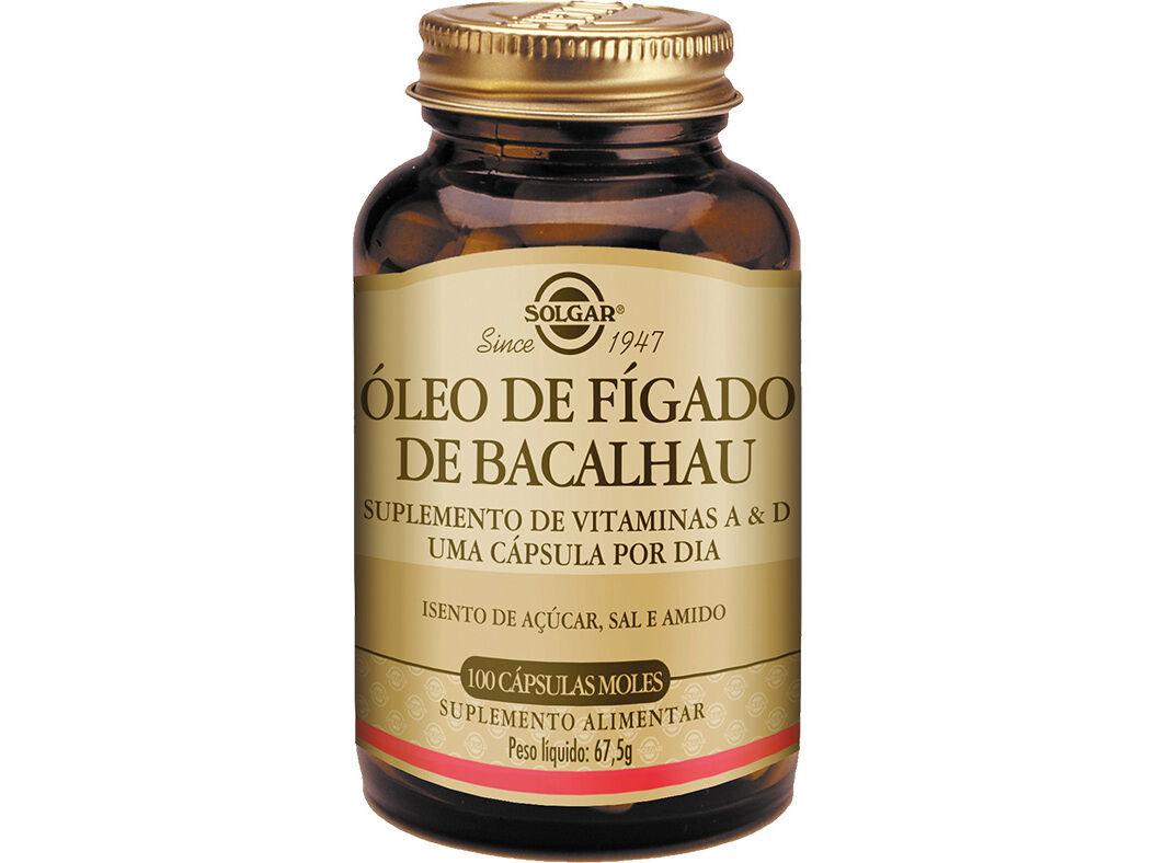 SUPLEMENTO SOLGAR OLEO FIG BACALHAU 100CAPS image number 0