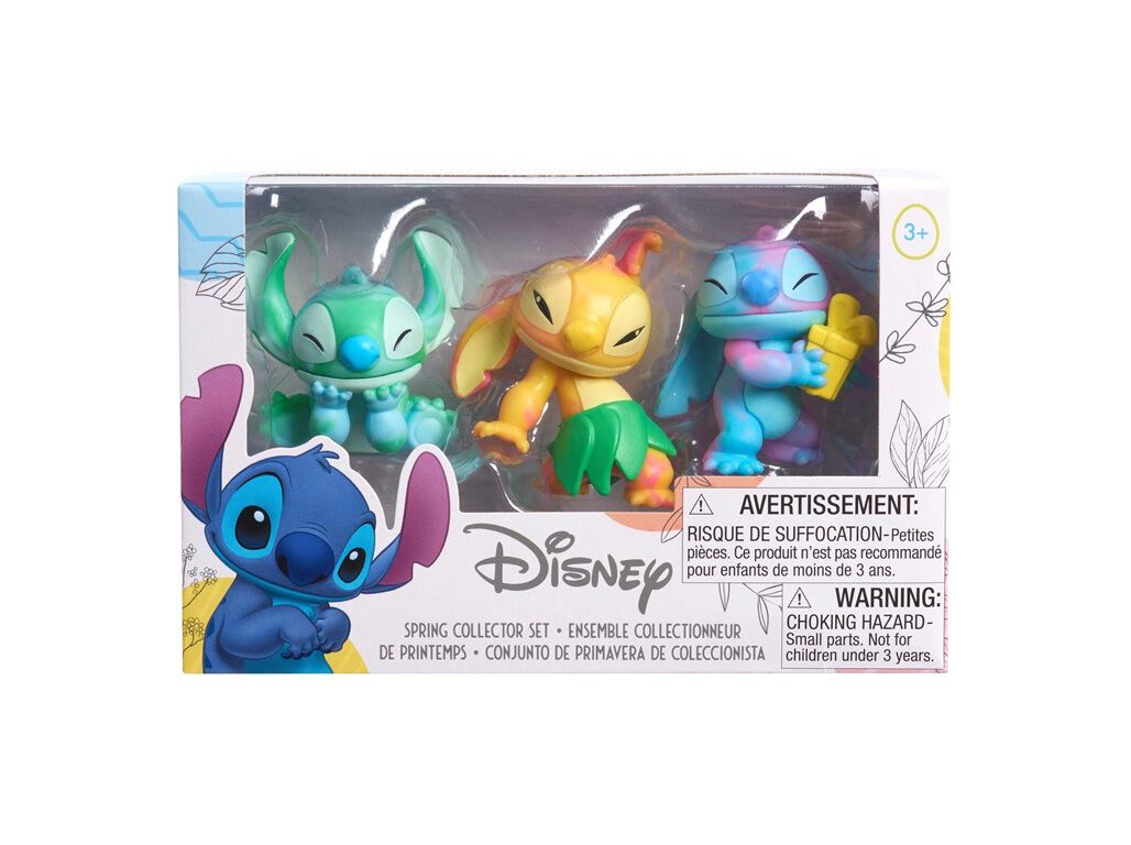 PACK 3 FIGURAS STITCH 5CM