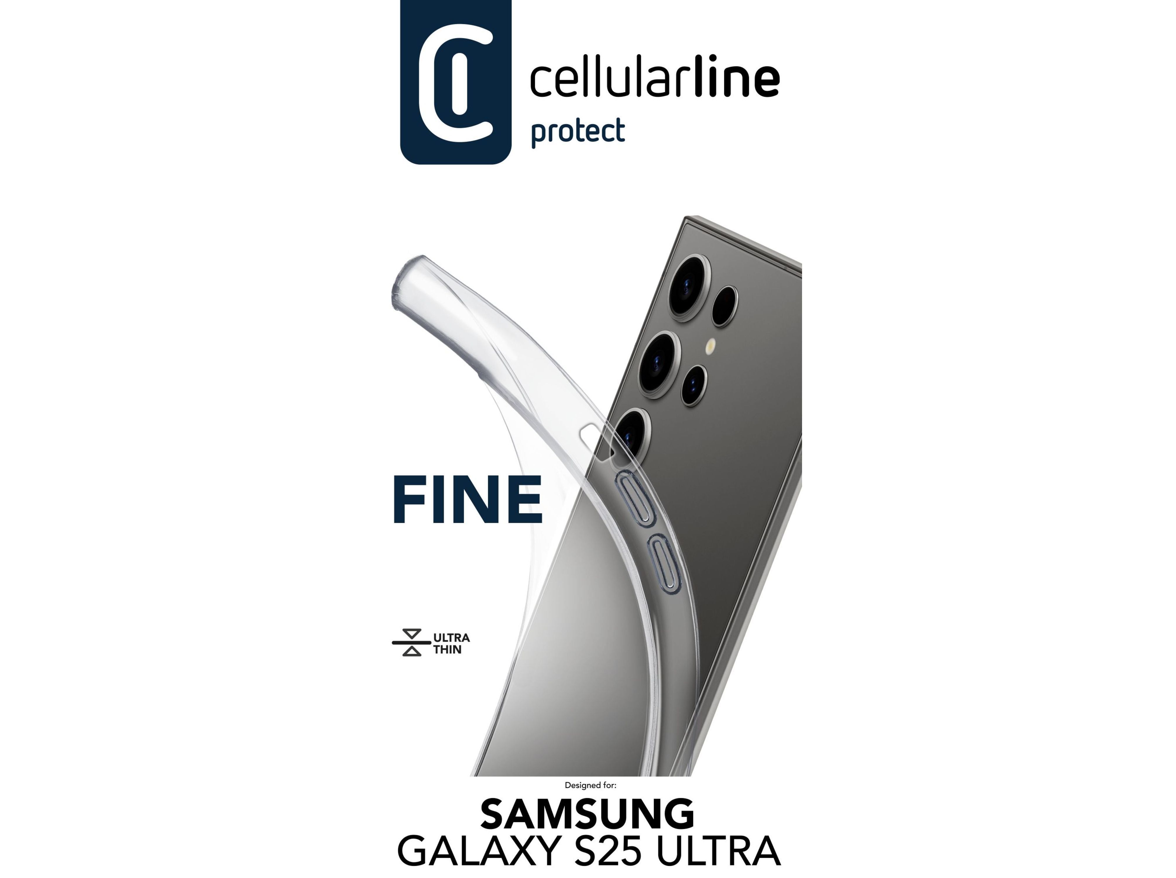 CAPA CELLULARLINE SAMSUNG S25 ULTRA FINA TRANSP image number 1