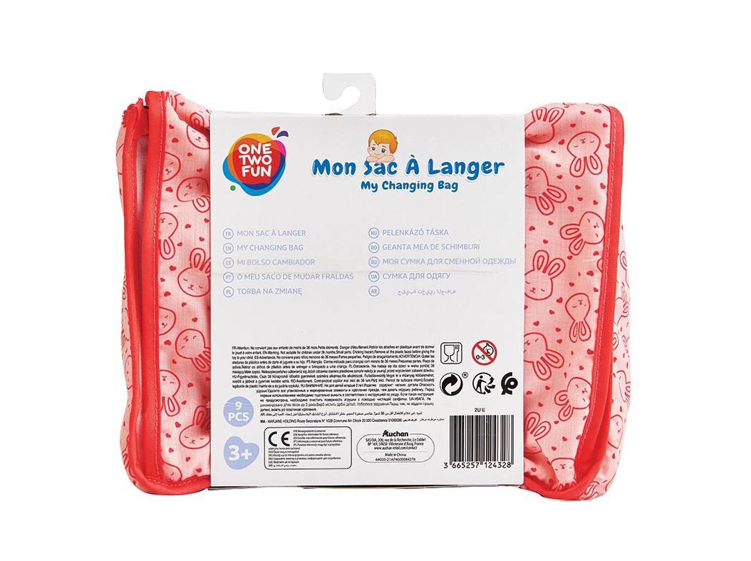 SACO MUDA FRALDAS ONE TWO FUN image number 1