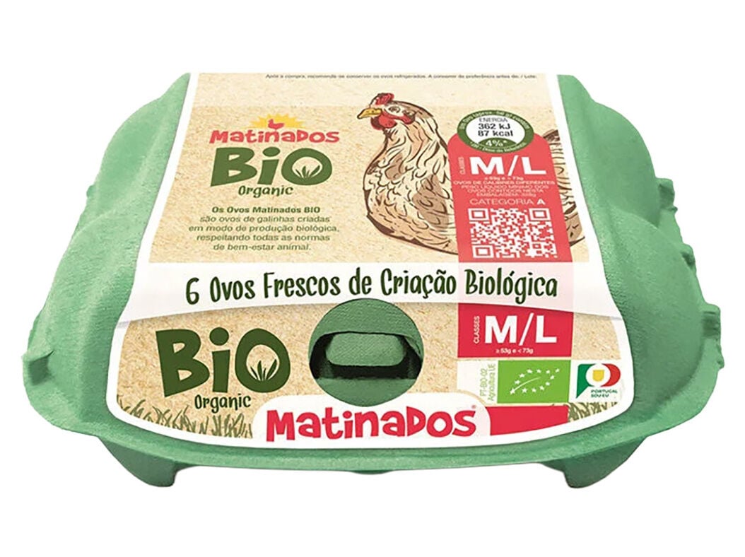 OVOS MATINADOS BIO CLASSE M/L MEIA D&Uacute;ZIA
