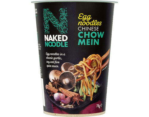 CHINESE CHOW MEIN NAKED NOODLE 78G image number 0