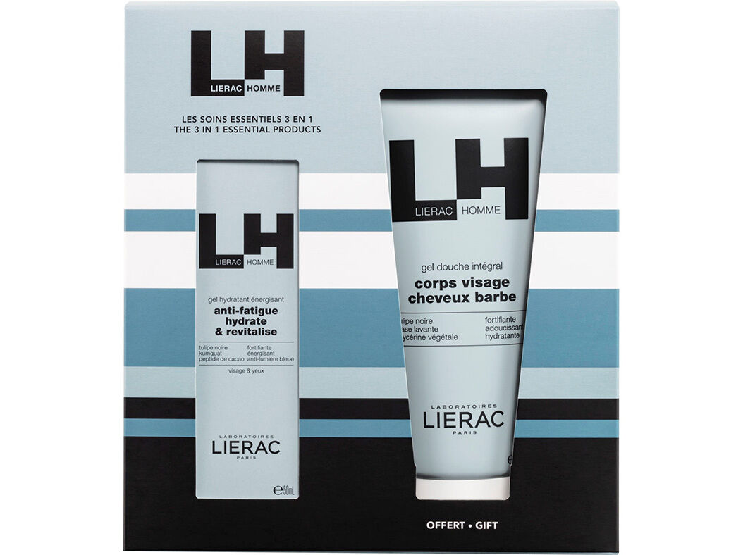 COFFRET LIERAC HOMME GEL+OF GEL DUCHE 50+200ML