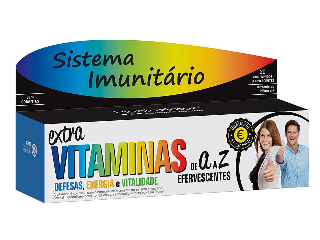 SUPLEMENTO PLANTANATUR VITAMINAS A-Z EFERVESCENTE 20 COMP image number 0
