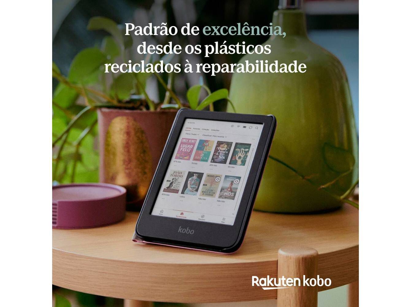 E-BOOK KOBO CLARA COLOUR 6" PRETO image number 5