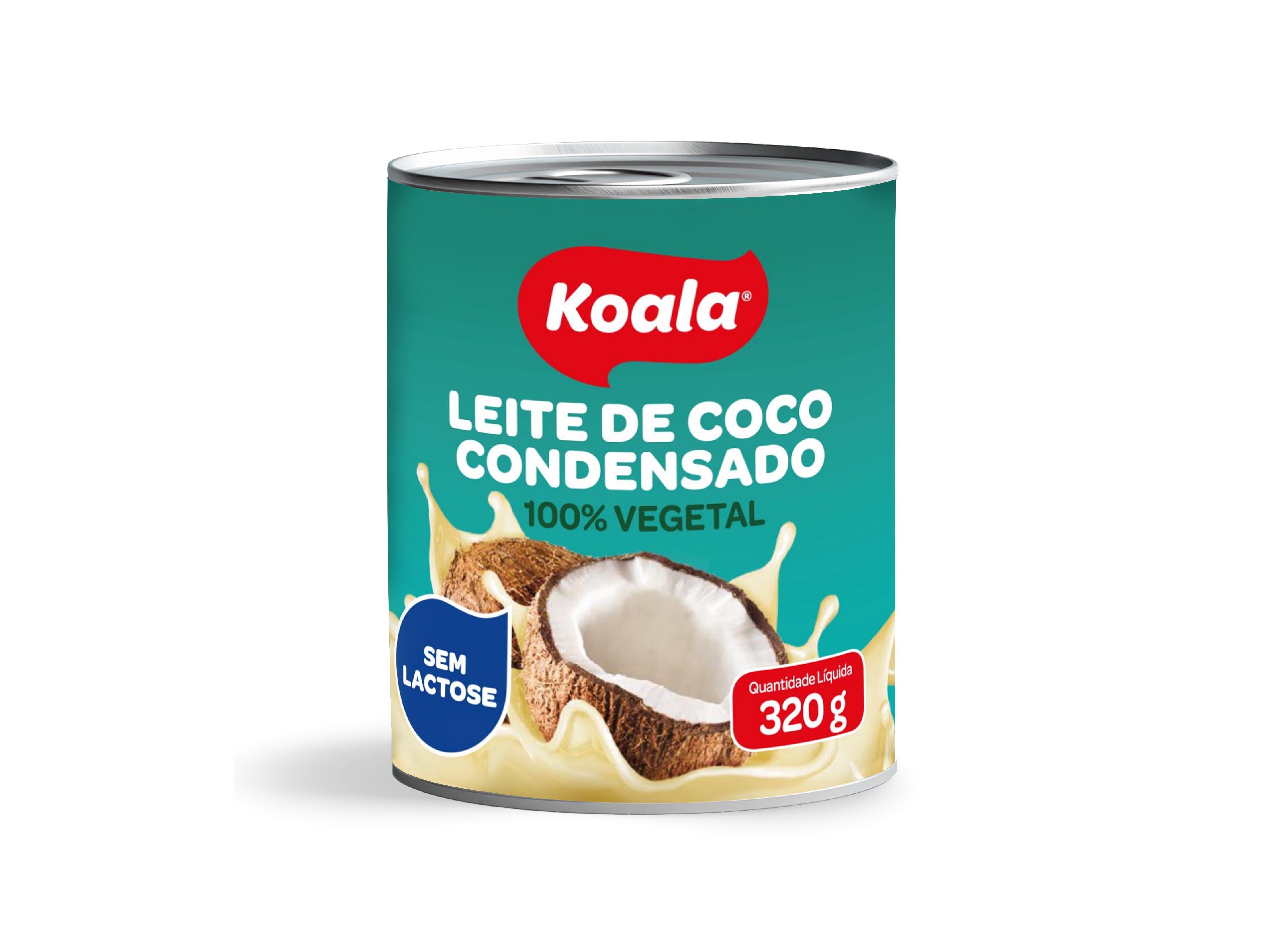 LEITE DE COCO CONDENSADO KOALA SEM LACTOSE 320G