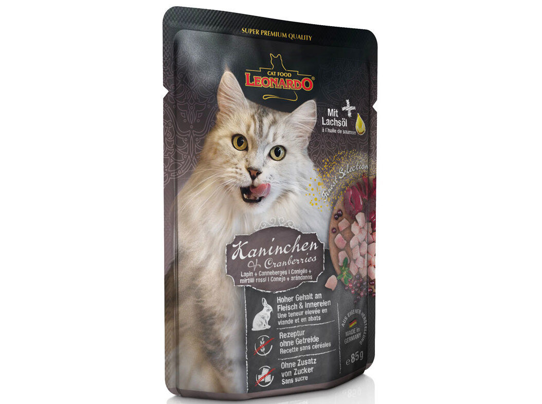 ALIMENTO HUM.GATO BEWITAL LEONARDO F.S.COELHO/ARANDO 85G image number 0