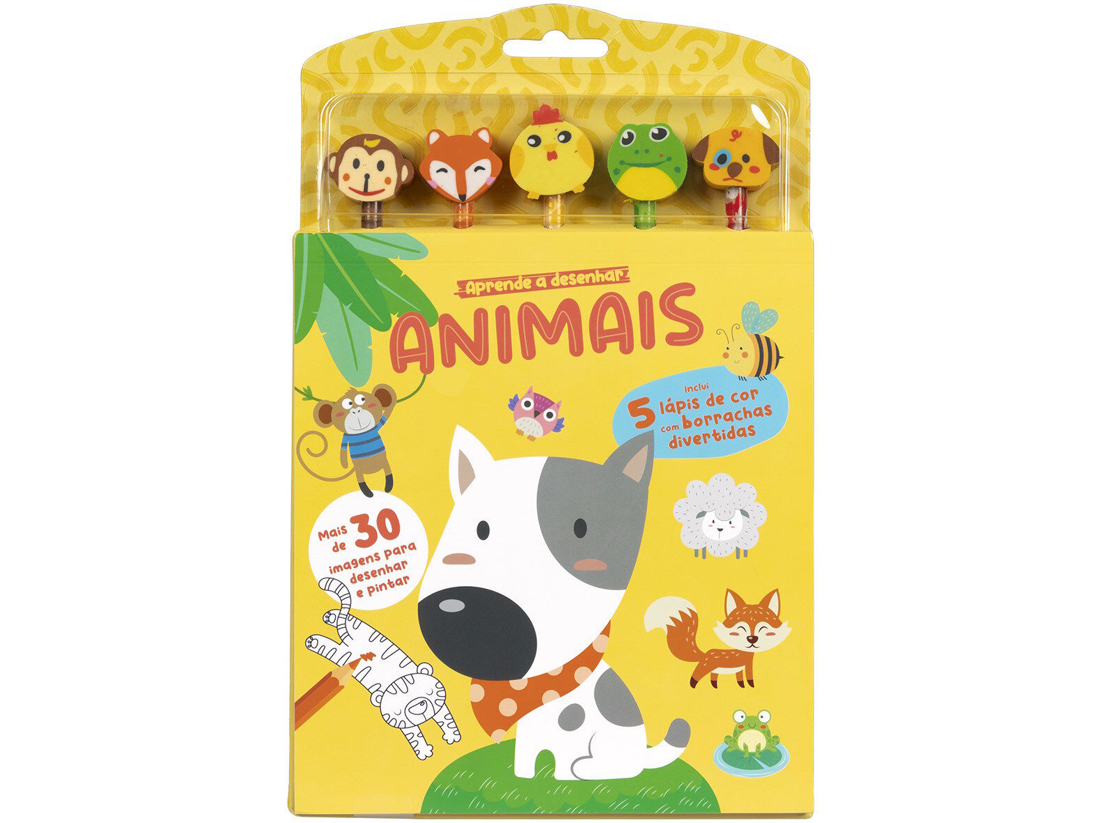 LIVRO APRENDE A DESENHAR - ANIMAIS image number 1