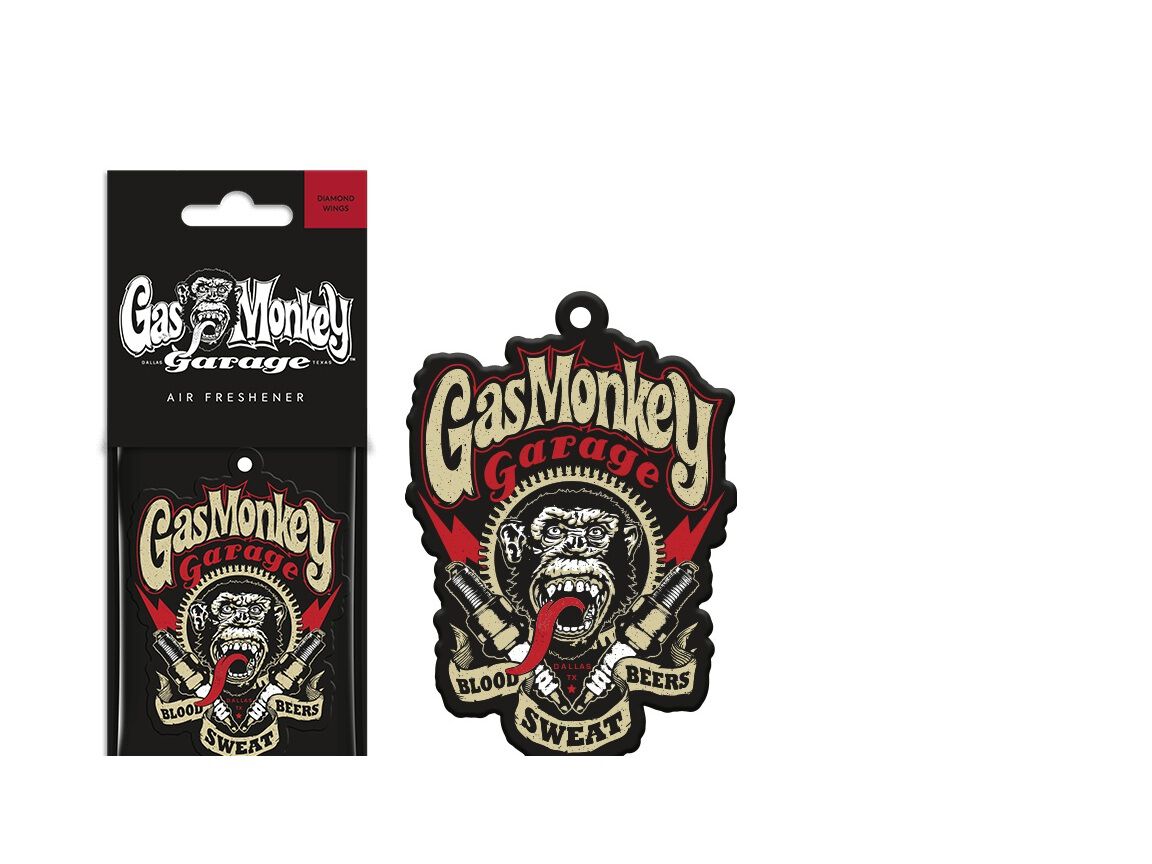 AMBIENTADOR AUTO AROMA CAR GAS MONKEY DIAMOND W 30D image number 1