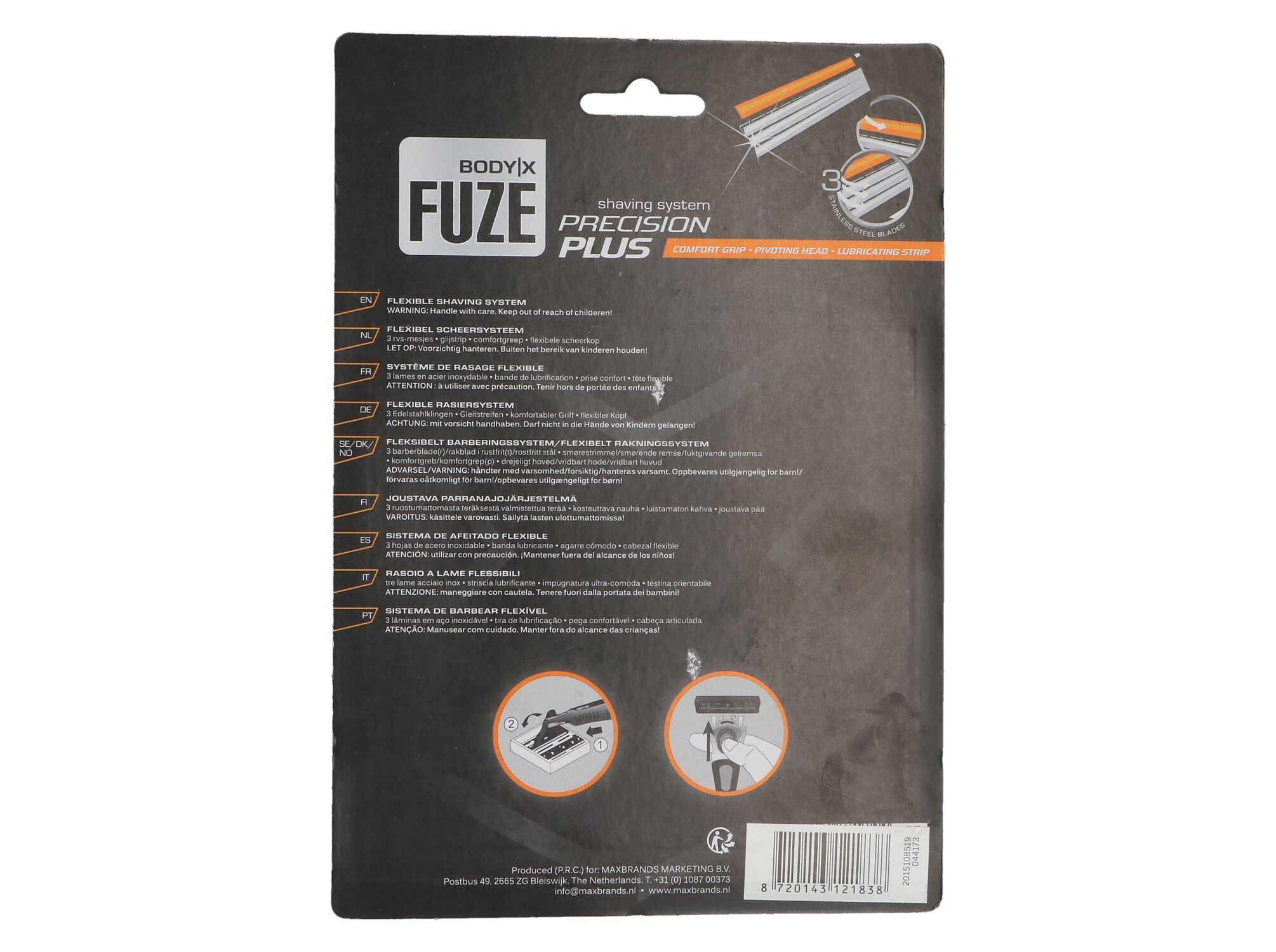 L&Acirc;MINAS BODY-X FUZE TRIPLA 19UN image number 1