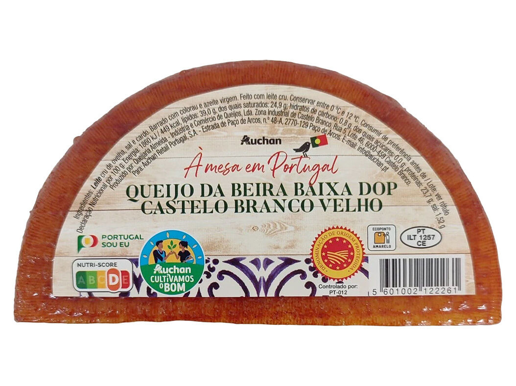 QUEIJO DA BEIRA BAIXA DOP AUCHAN &Agrave; MESA EM PORTUGAL CULTIVAMOS O BOM CASTELO BRANCO VELHO UN image number 0