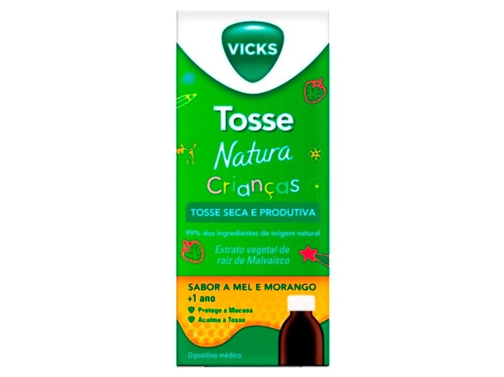 XAROPE VICKS TOSSE SECA E PRODUT +1AN 140ML