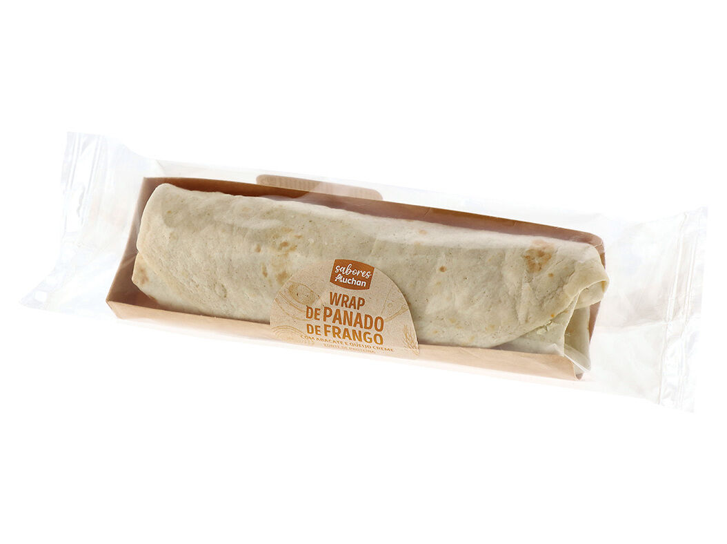 WRAP DE PANADO DE FRANGO SABORES AUCHAN UN