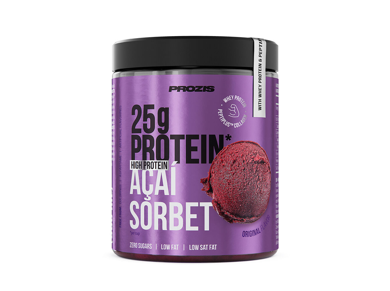 GELADO PROZIS SORBET A&Ccedil;A&Iacute; PROTEIN 500ML
