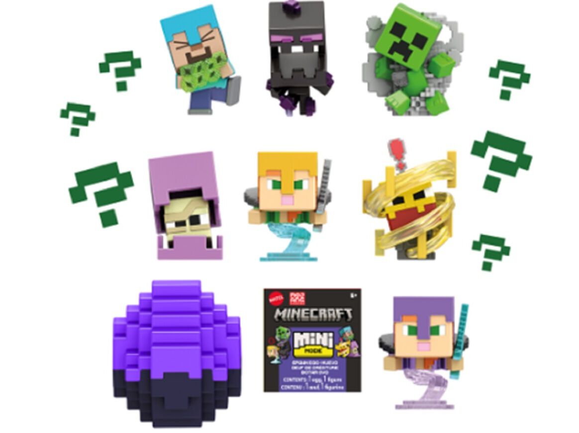 OVO SPAWN MINI MINECRAFT MODELOS SORTIDOS image number 0