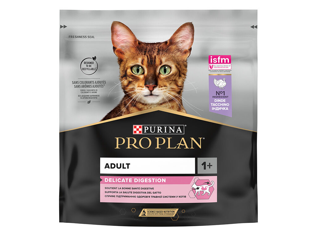 RA&Ccedil;&Atilde;O PARA GATO PRO PLAN DELICATE COM PER&Uacute; 400G image number 1