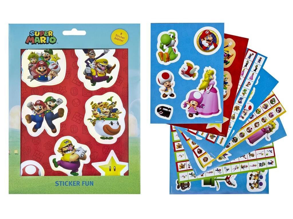 AUTOCOLANTES SUPER M&Aacute;RIO image number 1