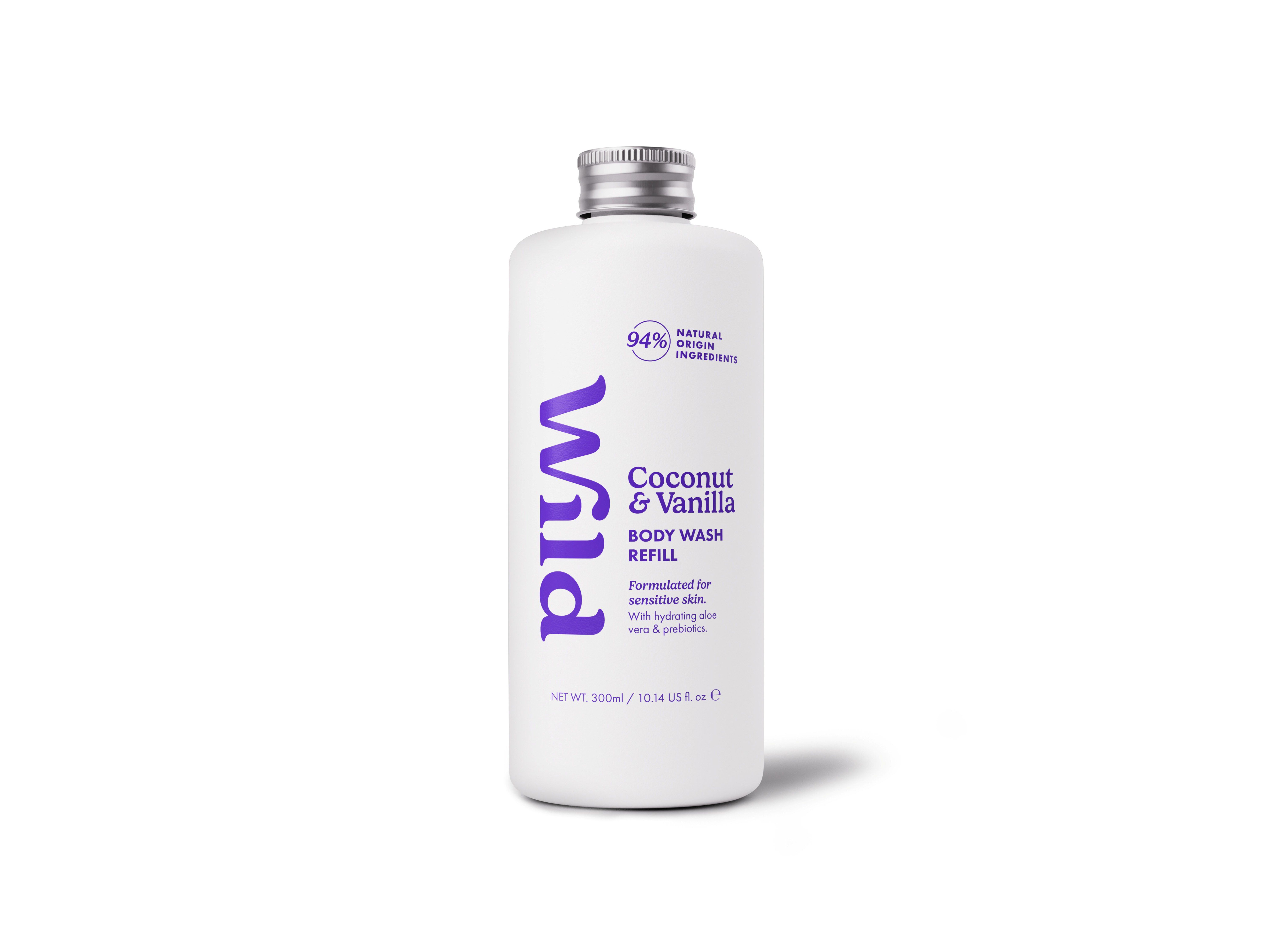 RECARGA GEL BANHO WILD C&Ocirc;CO BAUNILHA 300ML image number 0