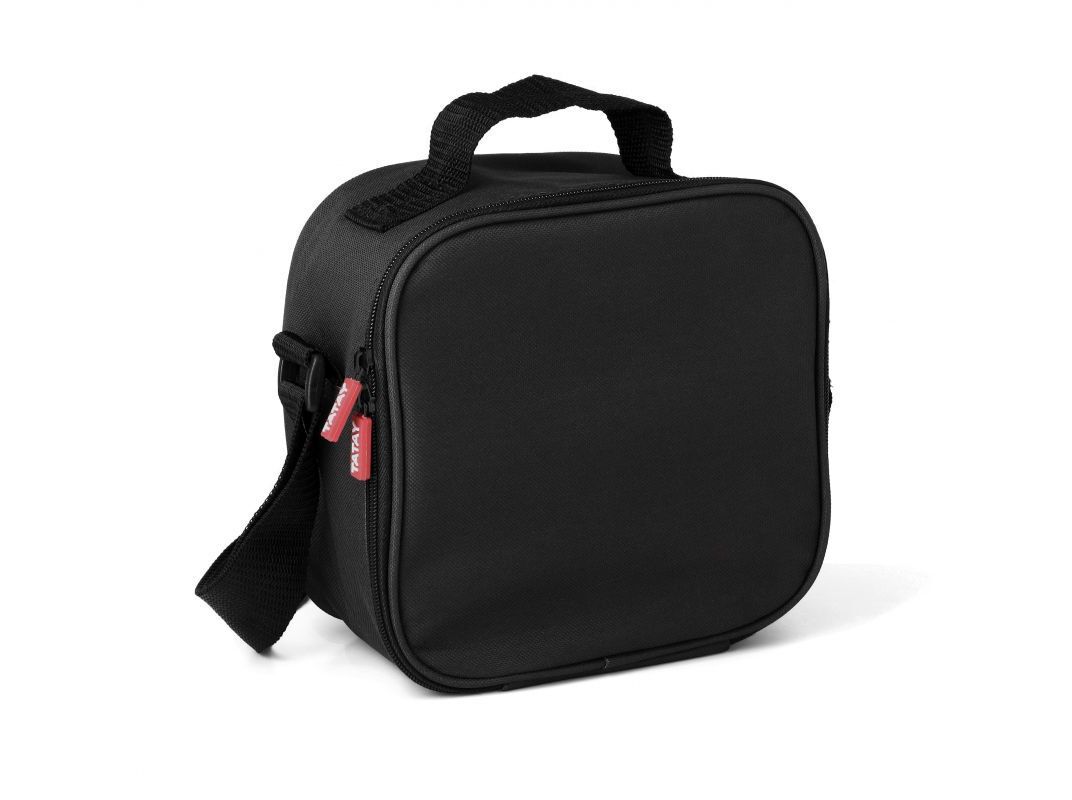 LANCHEIRA COM 4 CAIXAS HERM&Eacute;TICAS URBAN FOOD TATAY PRETO