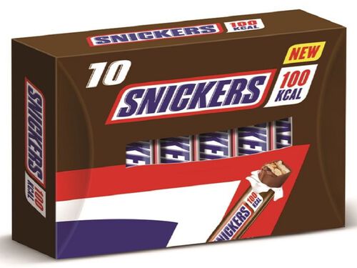 BARRAS SNICKERS CHOCOLATE 100 KCAL 10UN