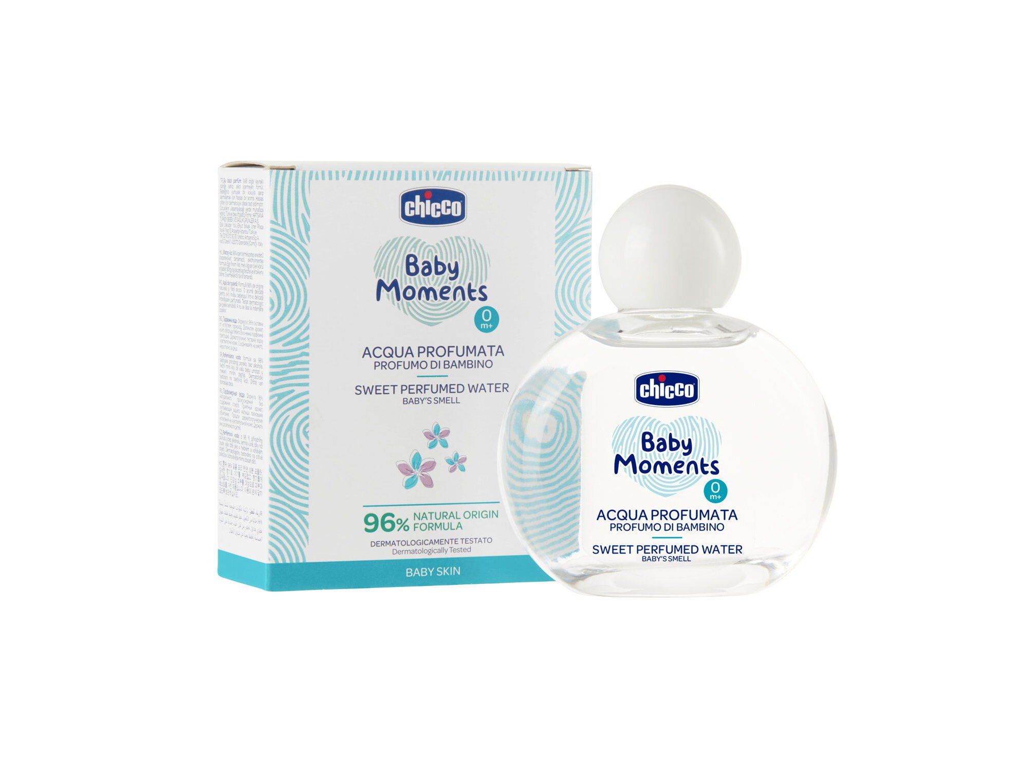 &Aacute;GUA PERFUMADA CHICCO DELICADA 100ML