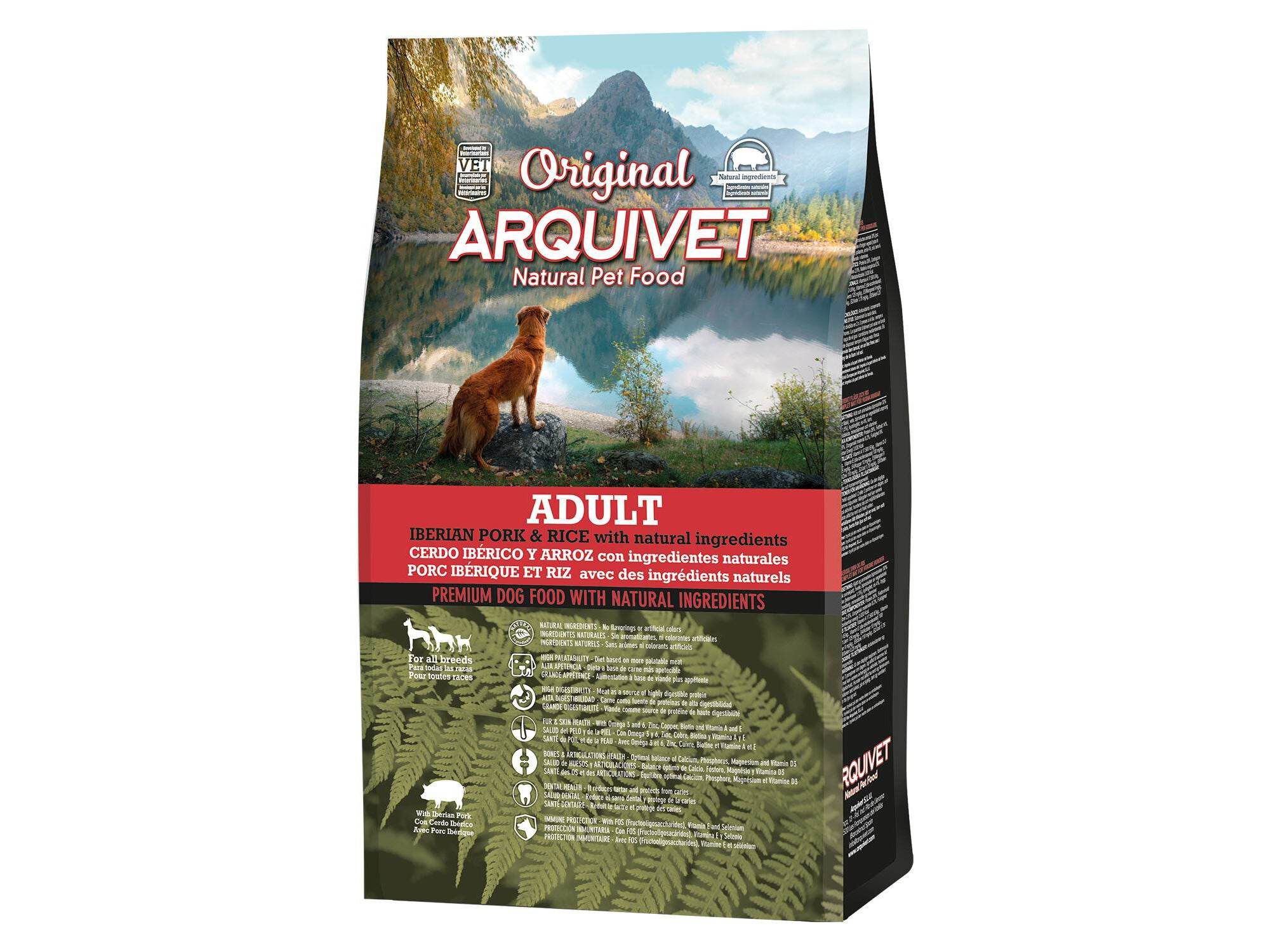 RA&Ccedil;&Atilde;O C&Atilde;O ARQUIVET ORIGINAL PORCO IB&Eacute;RICO 3KG image number 0