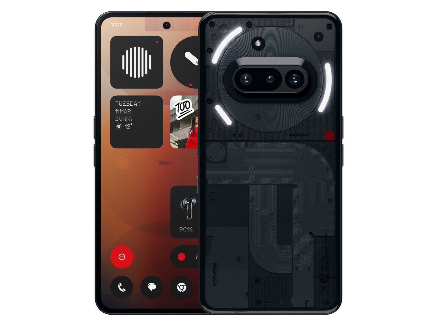 SMARTPHONE NOTHING PHONE (3A) 8+128 BLACK