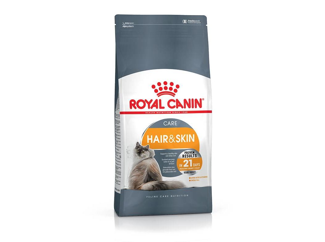 RA&Ccedil;&Atilde;O GATO ROYAL CANIN HAIR & SKIN 33 2 KG image number 0