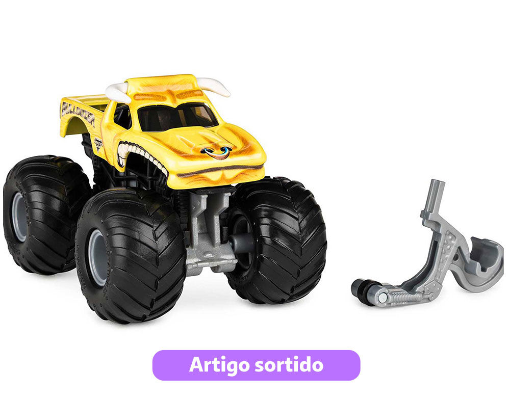 VE&Iacute;CULOS 1:64 MONSTER JAM MODELOS SORTIDOS image number 4