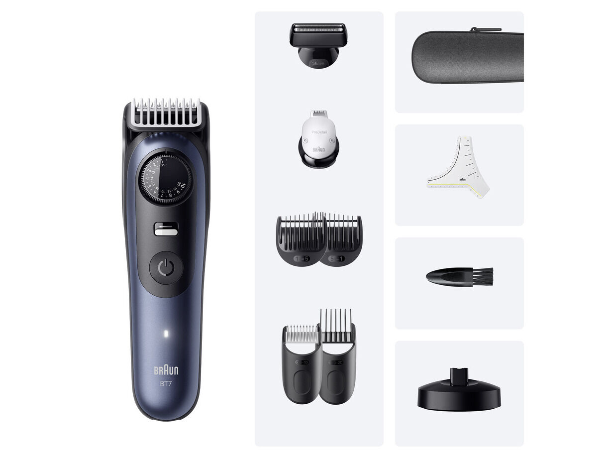 APARADOR DE BARBA BRAUN BT7540 SERIES 7 COM 40 AJUSTES image number 6