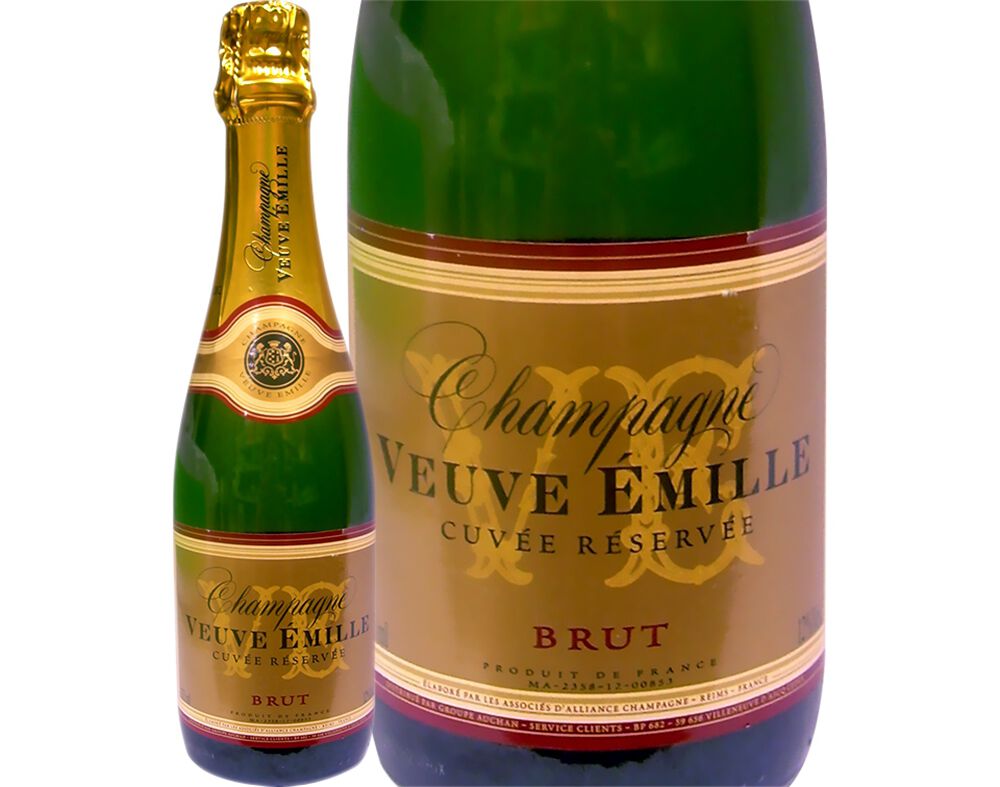 CHAMPAGNE VEUVE EMILLE BRUT RESERVE 0.375L