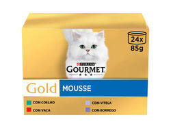 Comida Húmida Para Gato Gourmet Gold Mousse 2,04 kg
