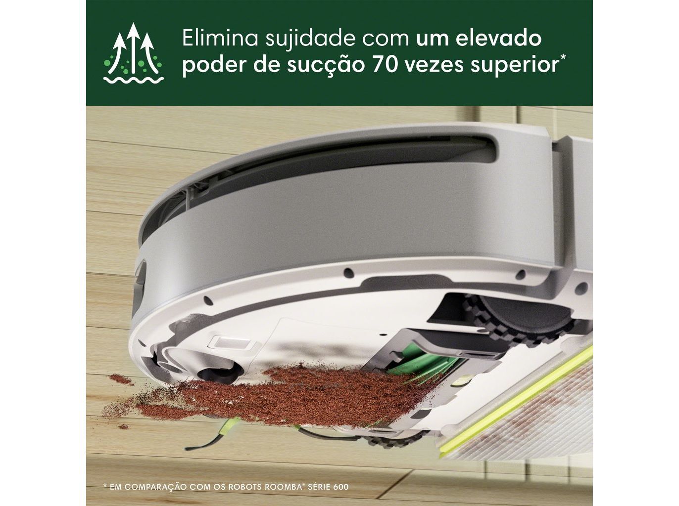 ASPIRADOR ROBOT IROBOT IRL121240 COMBO BRANCO 205 image number 4