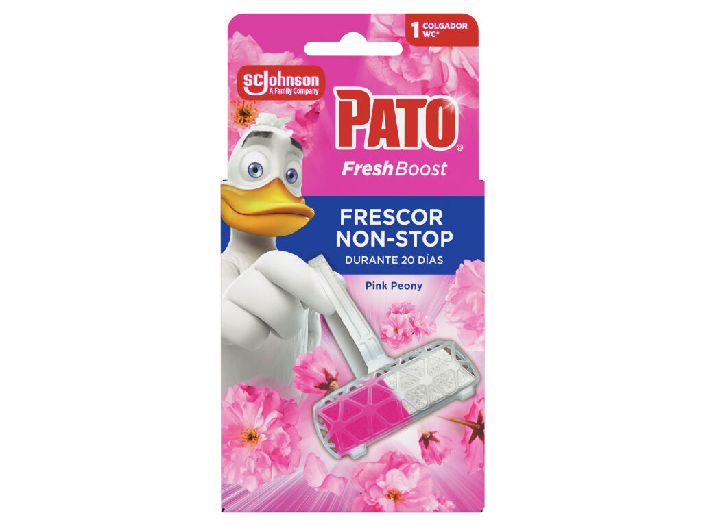 BLOCO SANIT&Aacute;RIO PATO FRESH BOOST PEONY 1UN