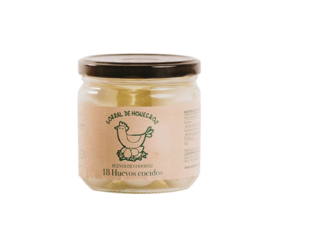 OVOS CODORNIZ CORRAL MONEGROS 310(170)G