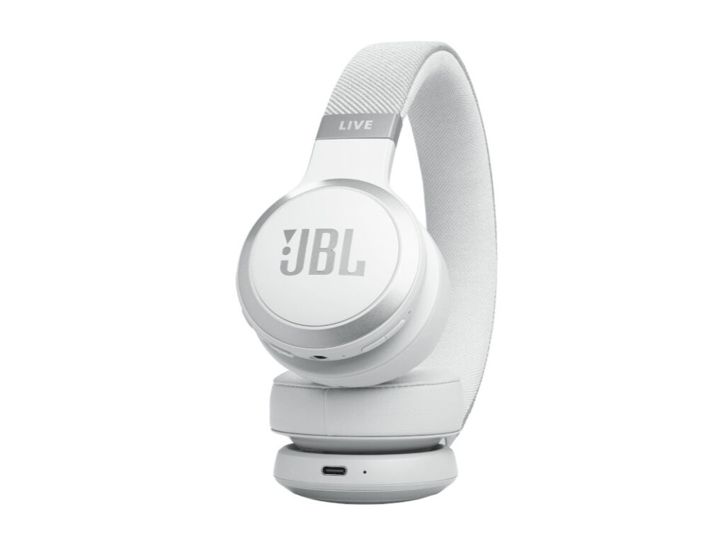 AUSCULTADORES SEM FIO JBL LIVE670 NC BRANCO (NOISE CANCELLING) image number 1