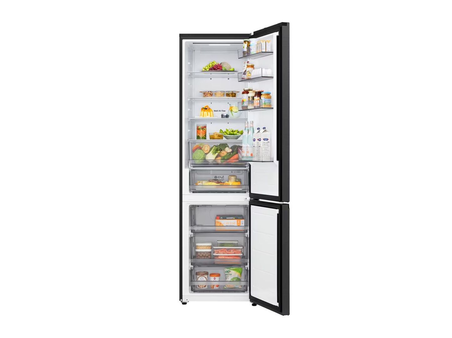 FRIGOR&Iacute;FICO COMBINADO LG GBBSJ2CCEP (NO FROST C 203CM 375L PRETO) image number 2