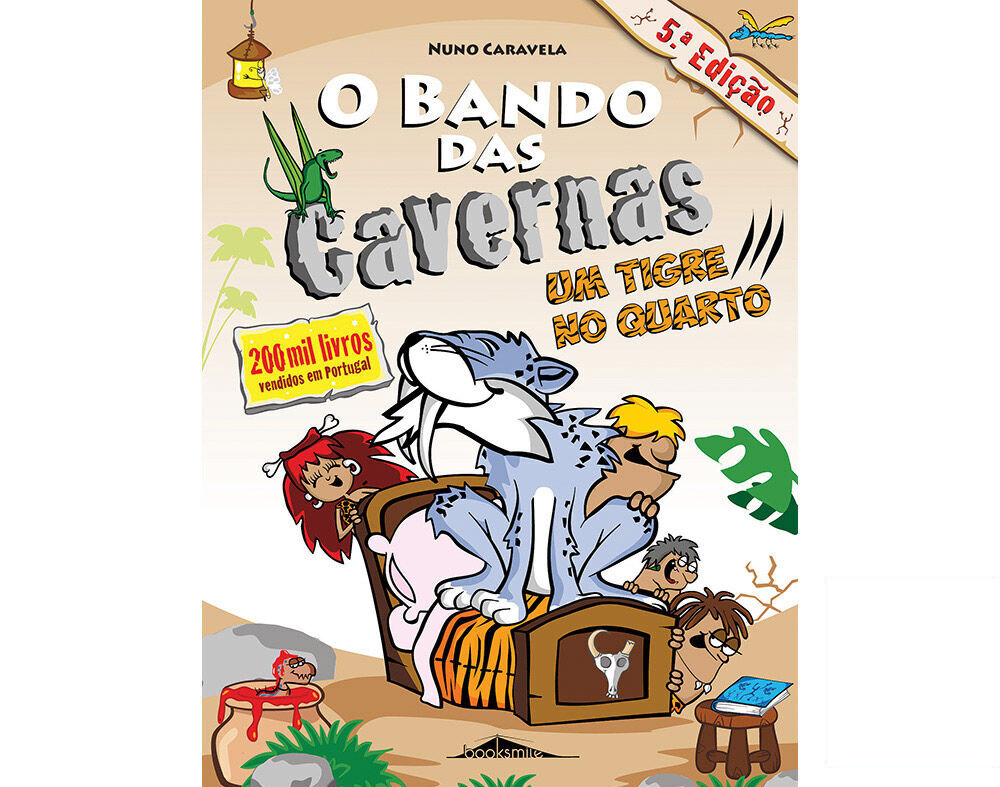 LIVRO O BANDO DAS CAVERNAS N&ordm;10 UM TIGRE NO QUARTO