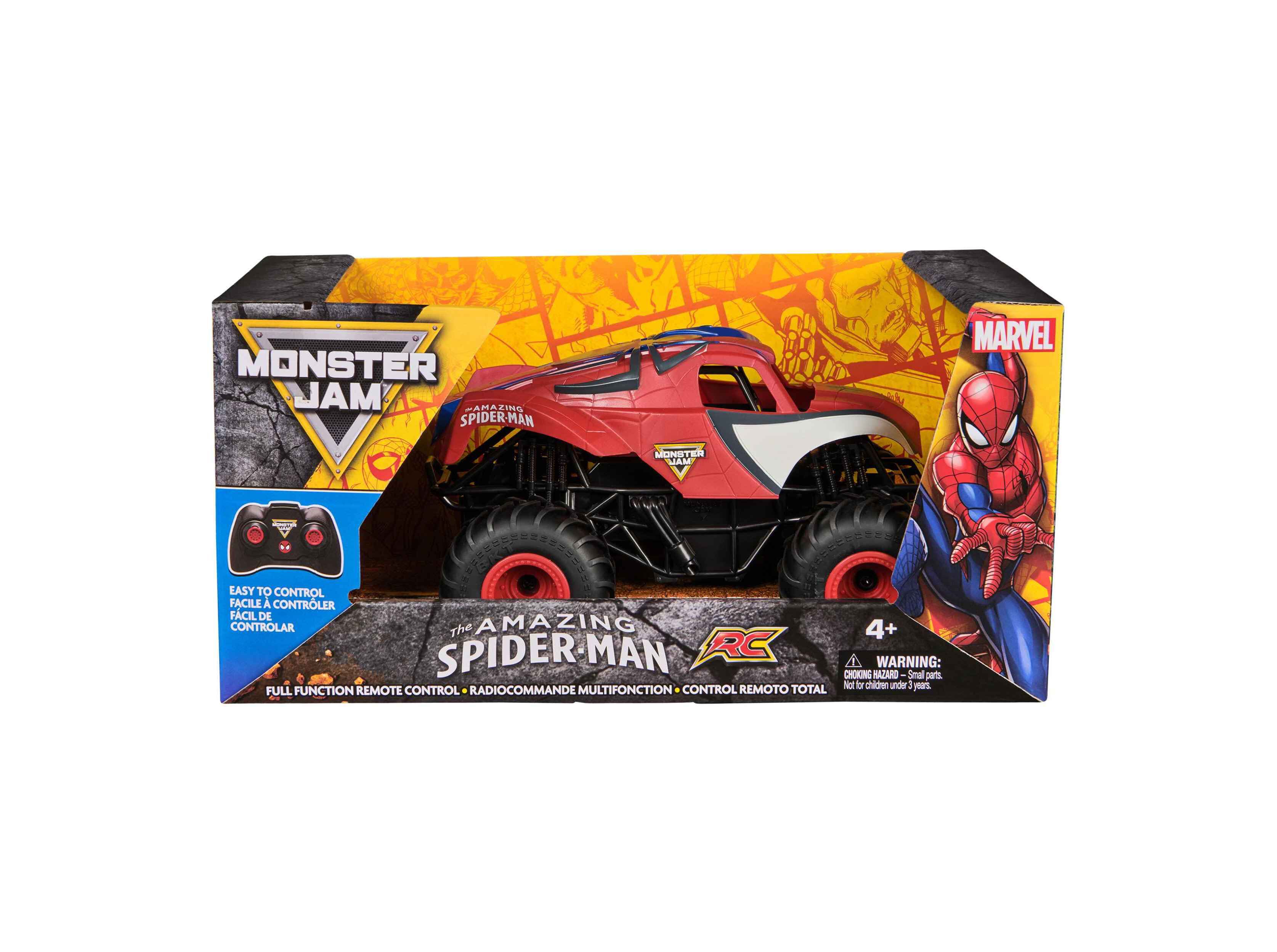 SPIDERMAN MONSTER JAM RC 1:24 image number 0