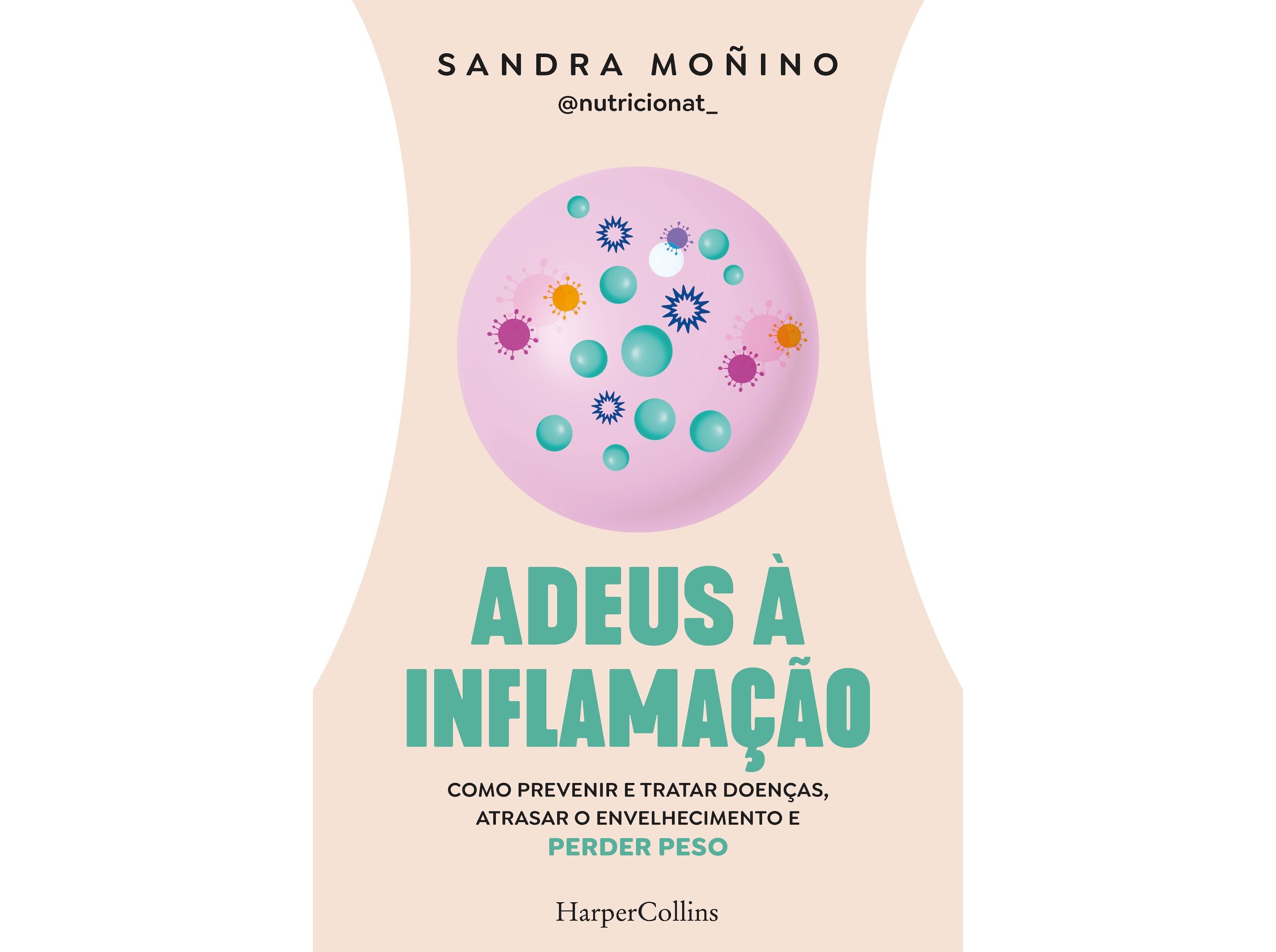 LIVRO ADEUS &Agrave; INFLAMA&Ccedil;&Atilde;O DE SANDRA MO&Ntilde;INO