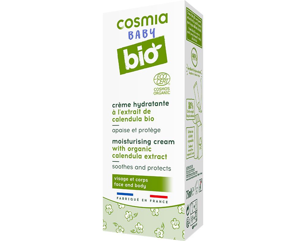 CREME COSMIA BABY BIO HIDRATANTE CAL&Ecirc;NDULA 75ML