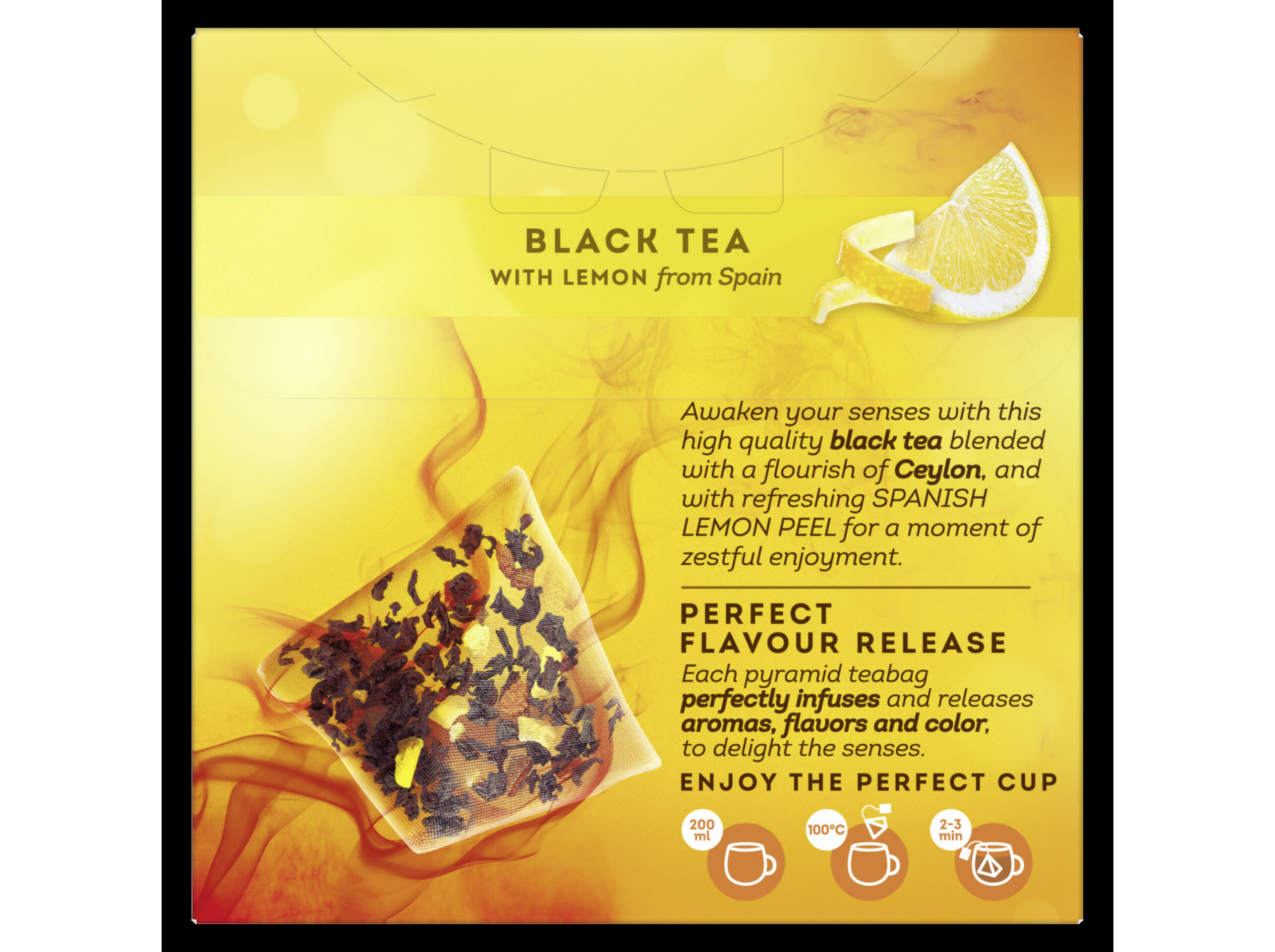 CH&Aacute; PRETO LIPTON PYRAMID LIMAO 20 SAQ image number 1