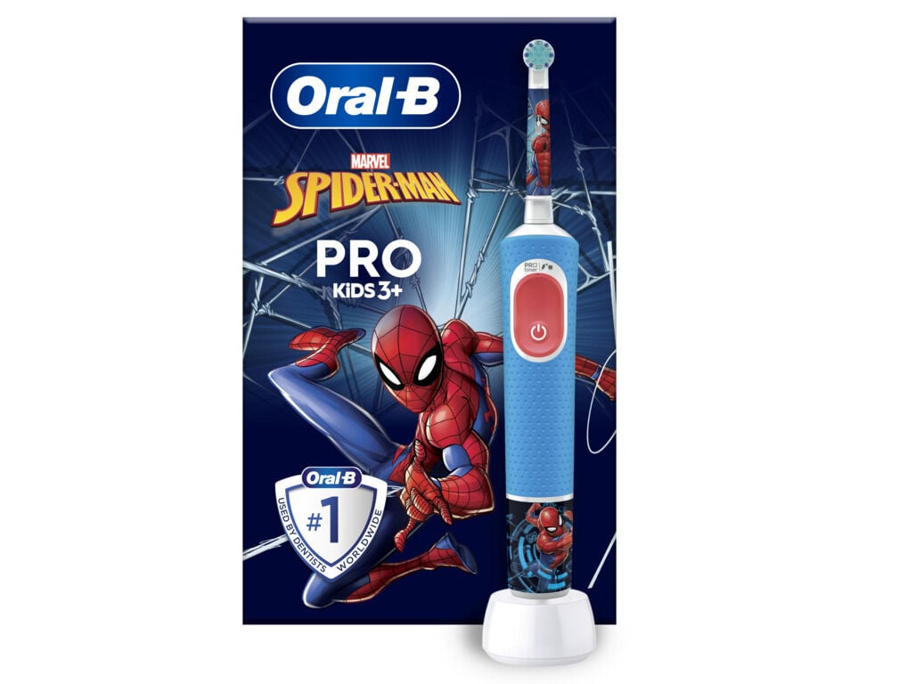 ESCOVA ELECTRICA ORAL-B VITALITY PRO KIDS 3+ SPIDERMAN image number 0
