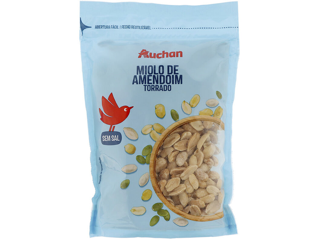 AMENDOIM AUCHAN SEM SAL 200 G image number 0