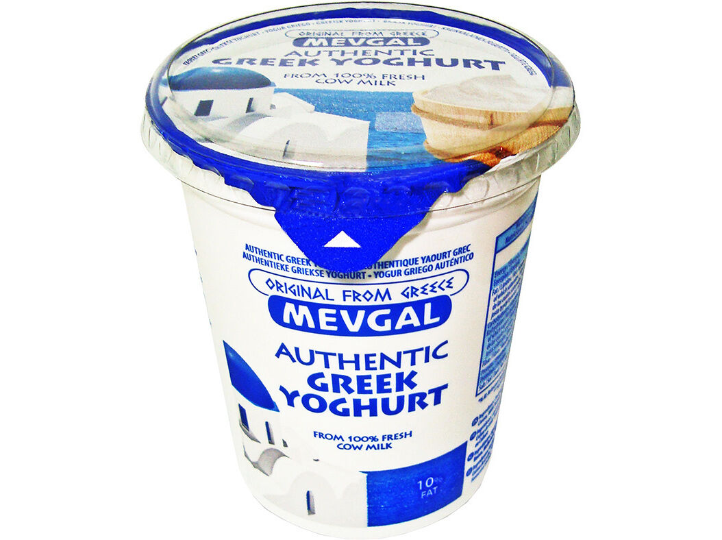 IOGURTE MEVGAL GREGO NATURAL 10% MEIO GORDO 500G image number 0