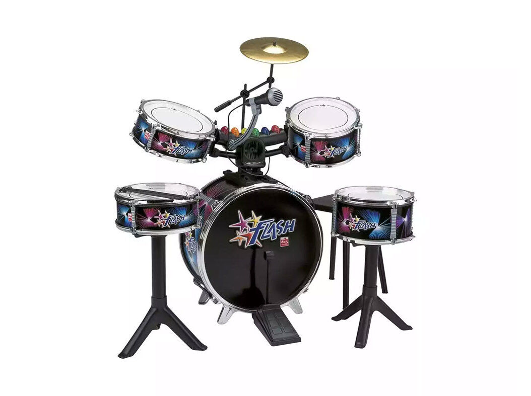 BATERIA "FLASH" COMPLETA COM LUZES