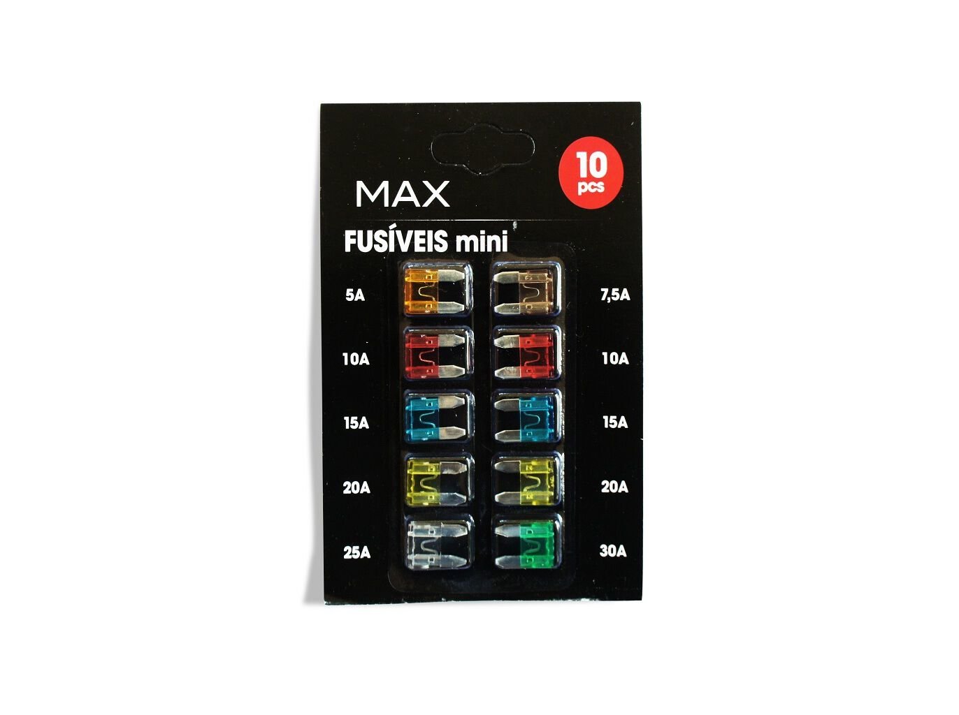 CONJUNTO 10 MINI FUS&Iacute;VEIS MAX image number 0
